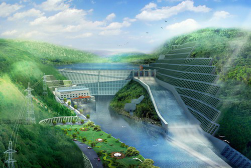 文昌老挝南塔河1号水电站项目